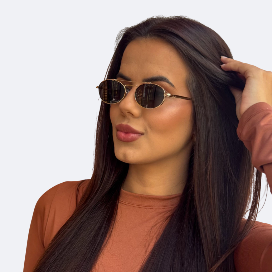 Double Metal Sunglasses 
